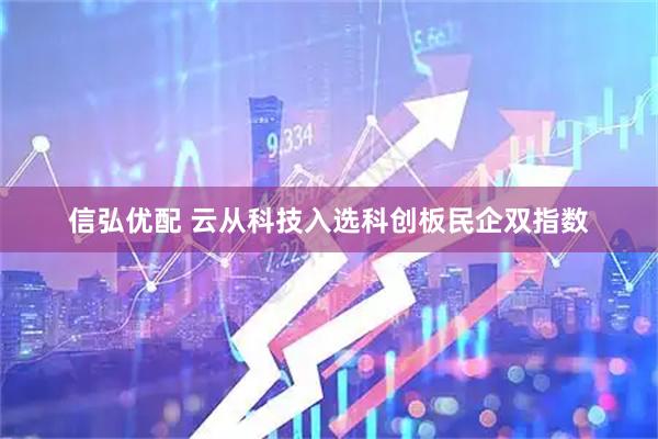 信弘优配 云从科技入选科创板民企双指数
