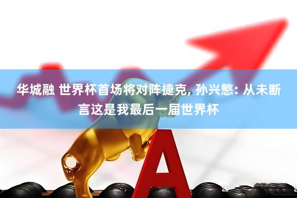 华城融 世界杯首场将对阵捷克, 孙兴慜: 从未断言这是我最后一届世界杯